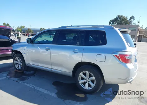 2008 Toyota Highlander Hybrid from USA, damaged, VIN JTEEW41A582023918